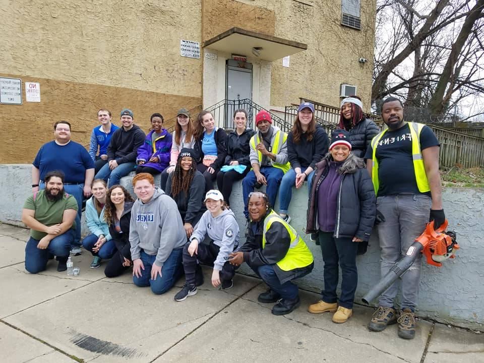 Group Student Photo, Service Learning on Spring Break 2020